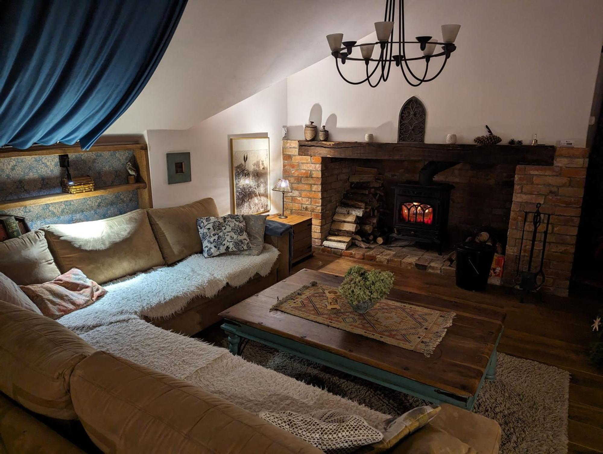Forreset - Lesny Apartament, Sauna I Balia Jacuzzi Gietrzwałd Exteriér fotografie